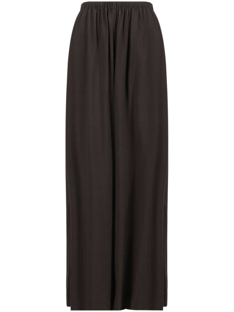 QUIRA wide-leg trousers - Brown von QUIRA