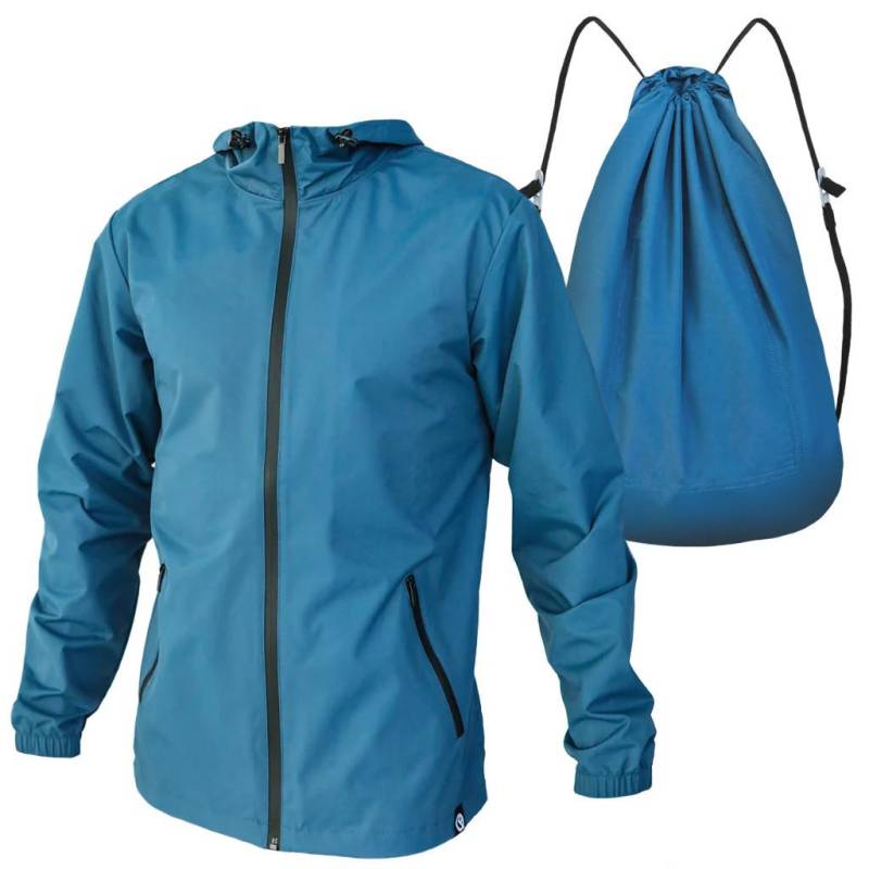 Dryflip Regenjacke Damen Himmelblau L von Quikflip