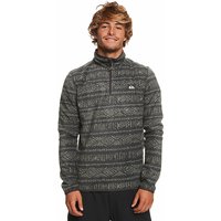 QUIKSILVER Herren Unterzieh Zipshirt Aker Fleece grau | M von Quiksilver