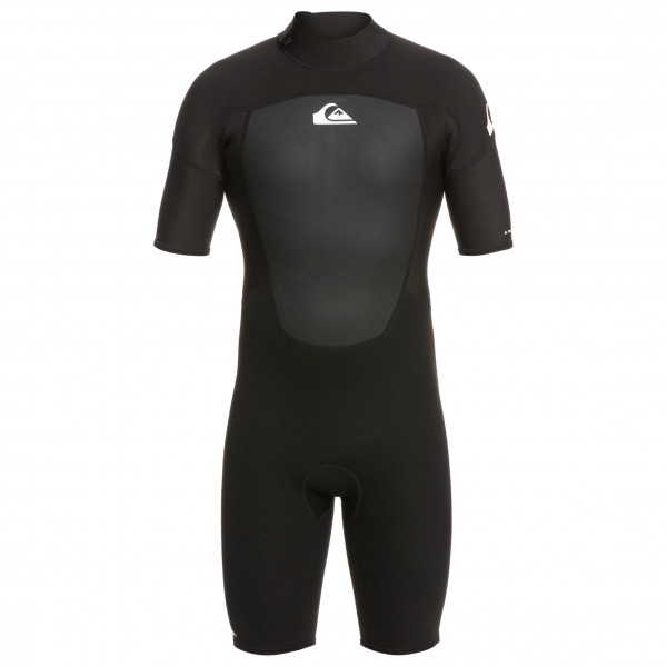 Quiksilver - 2/2 Prologue S/S Springsuit Backzip - Neoprenanzug Gr L - Regular;M - Regular;XL - Regular schwarz von Quiksilver