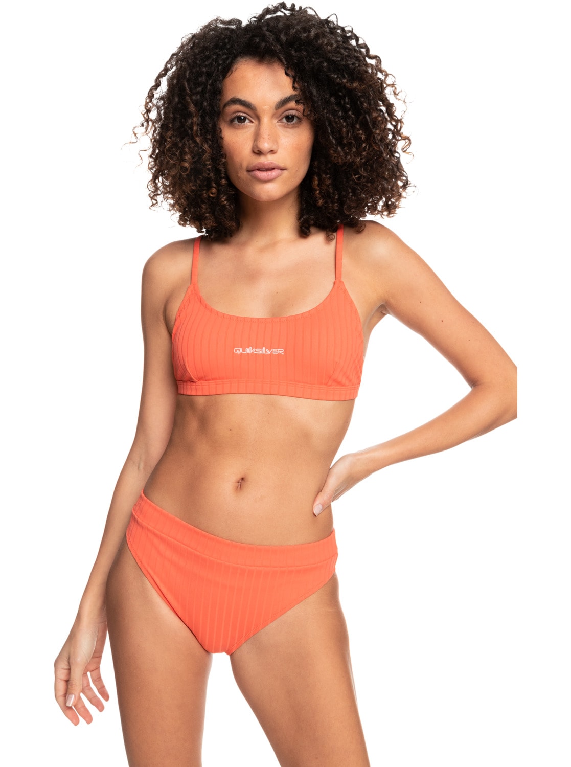 Quiksilver Bandeau-Bikini-Top »Logo Scoop« von Quiksilver