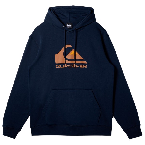 Quiksilver - Big Logo Hoodie - Hoodie Gr L blau von Quiksilver