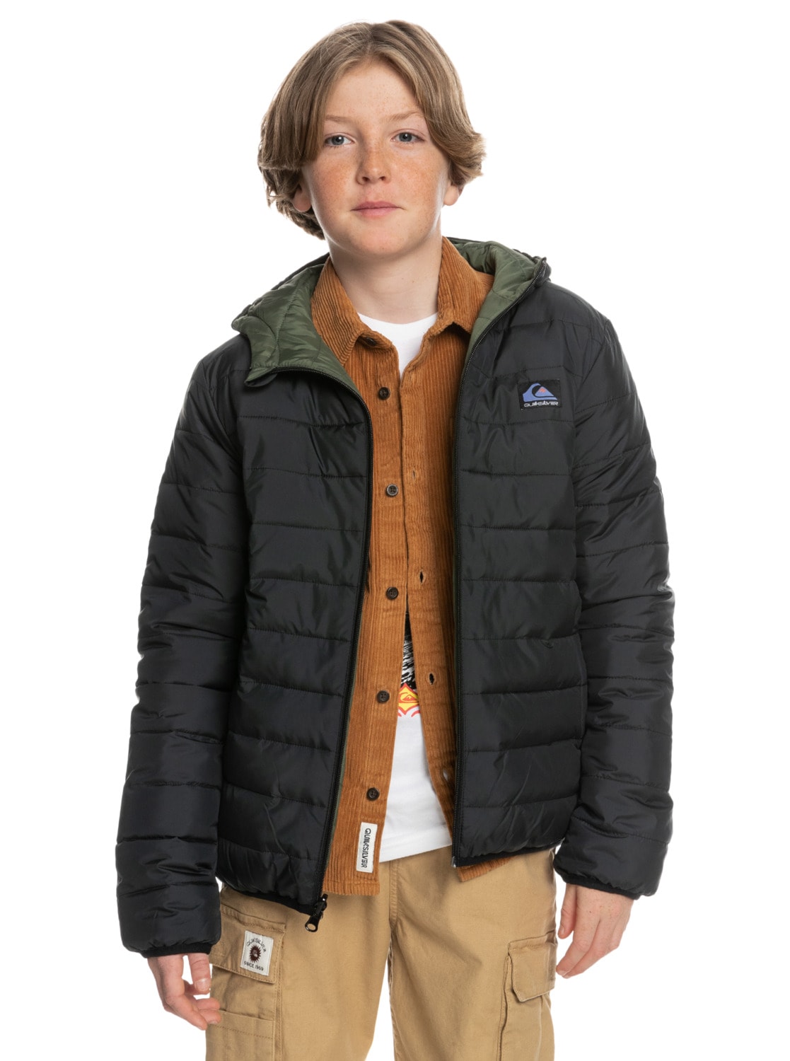 Quiksilver Outdoorjacke »Scaly Rev«, mit Kapuze Quiksilver Outdoorjacke »Scaly Rev«, mit Kapuze von Quiksilver
