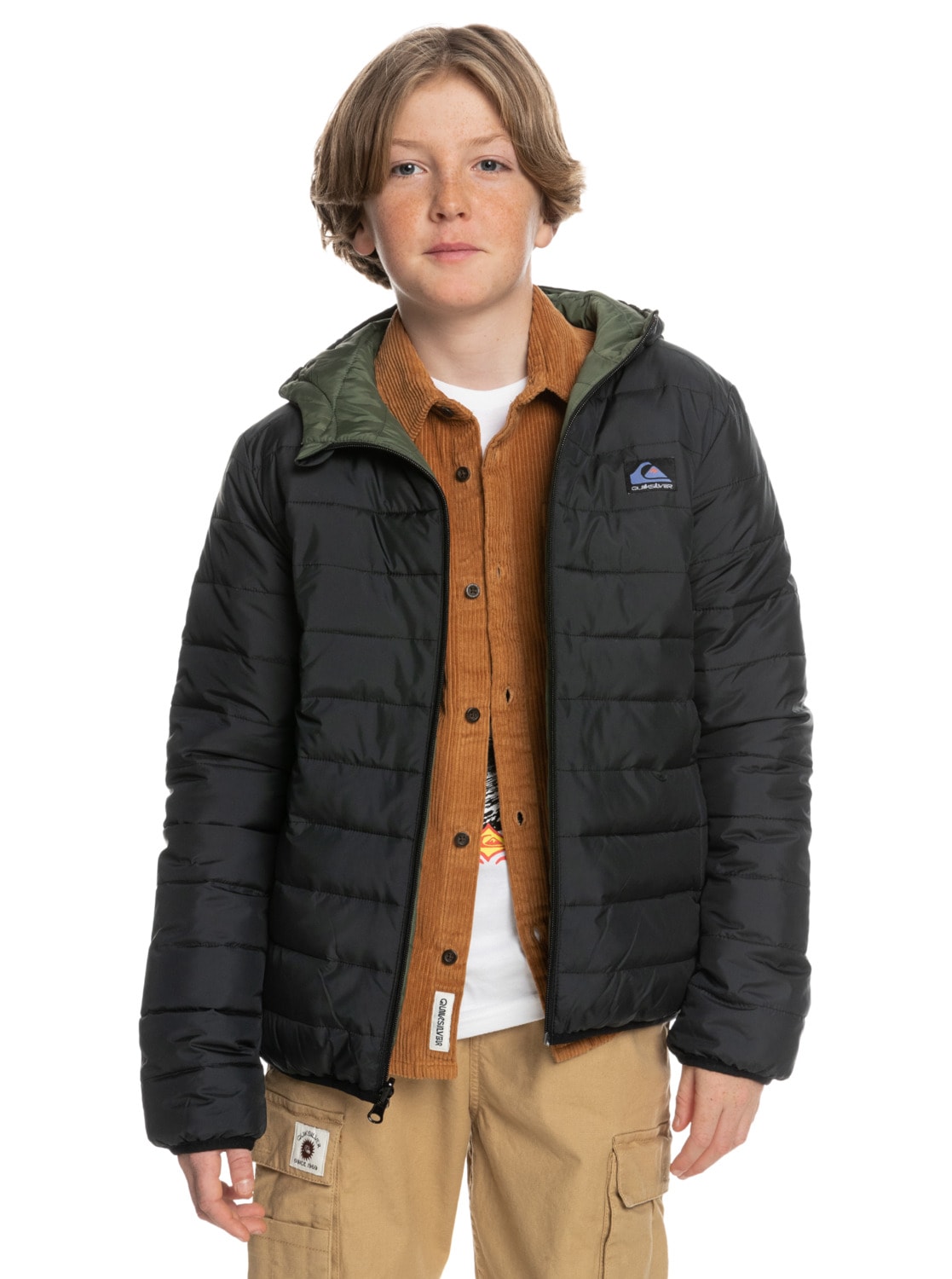 Quiksilver Outdoorjacke »Scaly Rev«, mit Kapuze von Quiksilver