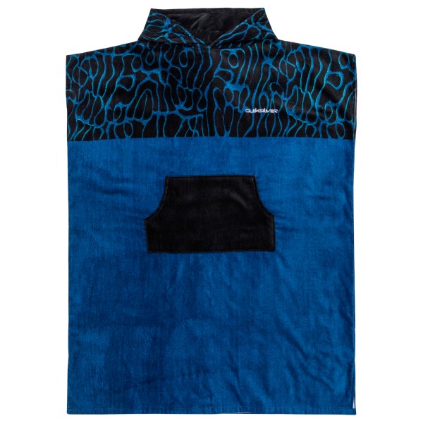 Quiksilver - Hoody Towel - Surf Poncho Gr One Size blau von Quiksilver