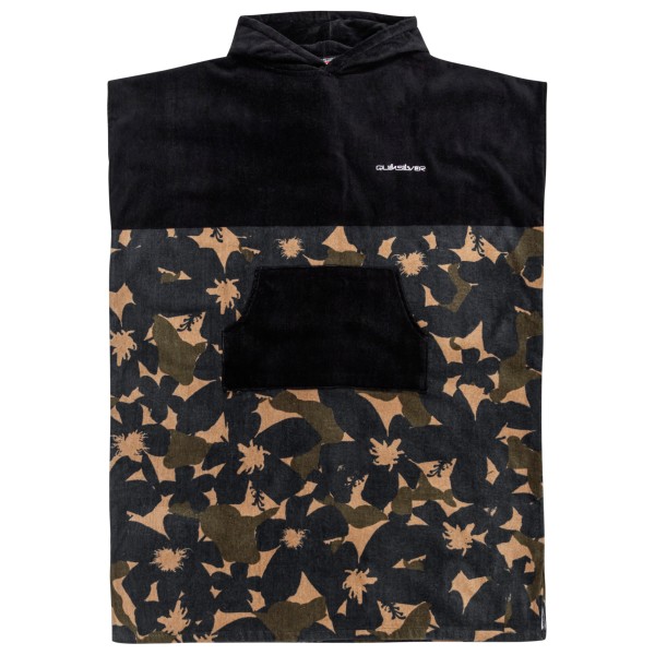 Quiksilver - Hoody Towel - Surf Poncho Gr One Size blau;grau;schwarz Quiksilver - Hoody Towel - Surf Poncho Gr One Size blau;grau;schwarz von Quiksilver