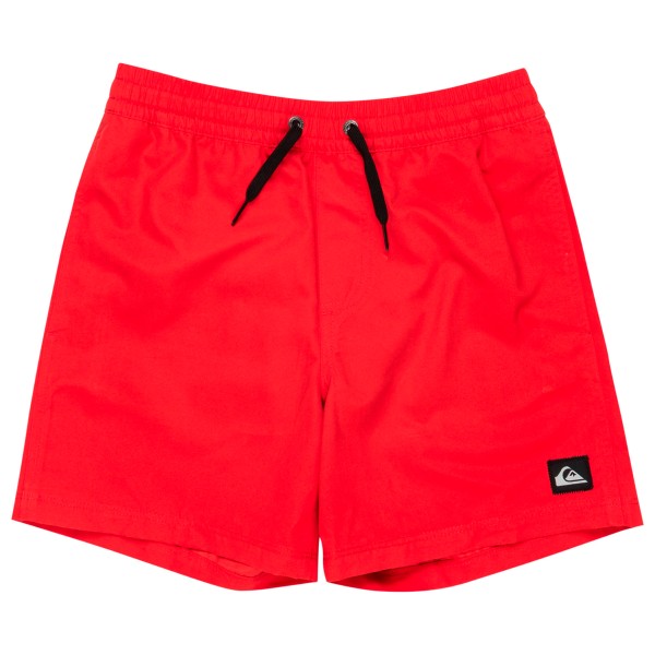 Quiksilver - Kid's Everyday Solid Volley 14 - Boardshorts Gr 14 Years rot von Quiksilver