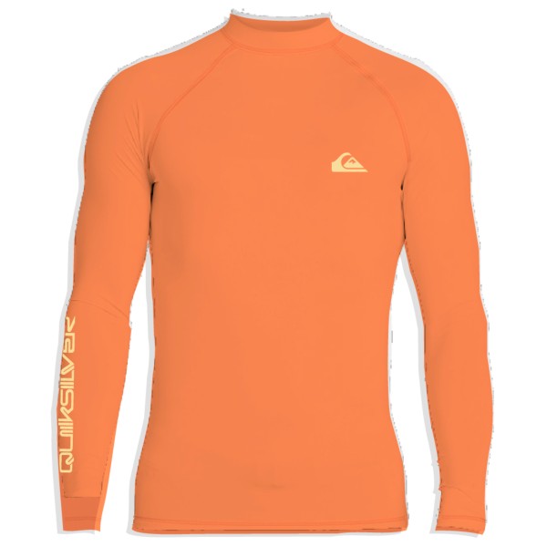 Quiksilver - Kid's Everyday UPF50 L/S - Lycra Gr 10 orange von Quiksilver