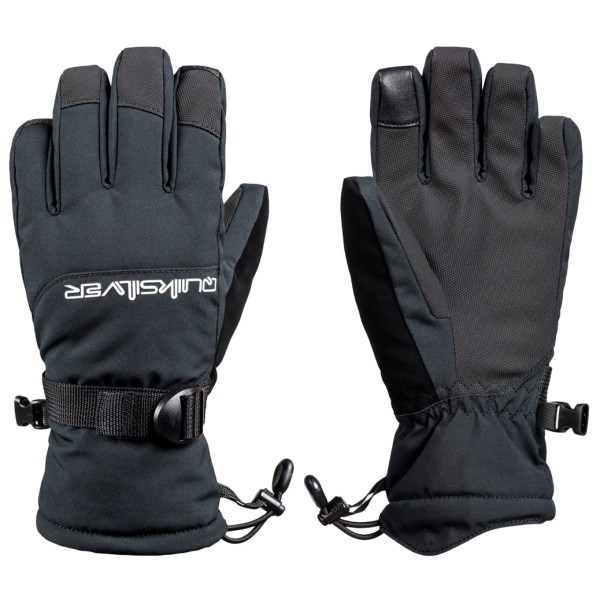 Quiksilver - Kid's Mission Gloves - Handschuhe Gr L grau von Quiksilver