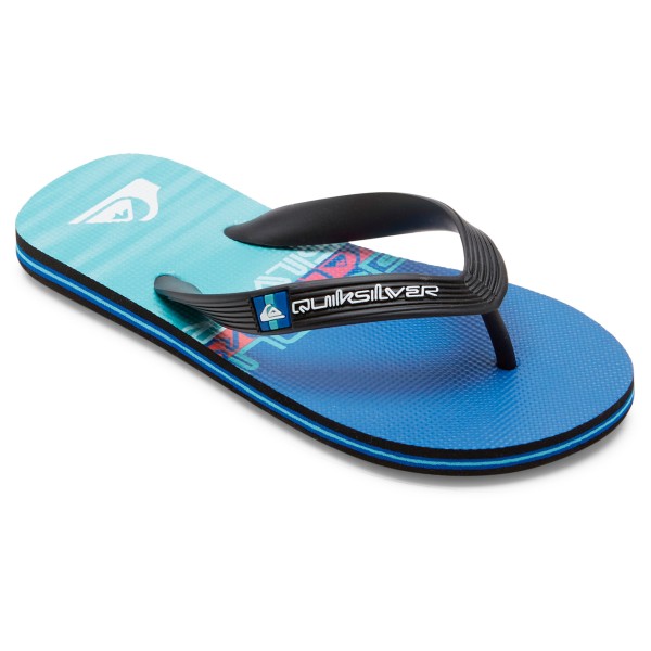 Quiksilver - Kid's Molokai Art II - Sandalen Gr 29;30;31;33;34;35;36;37;38 blau;rot von Quiksilver