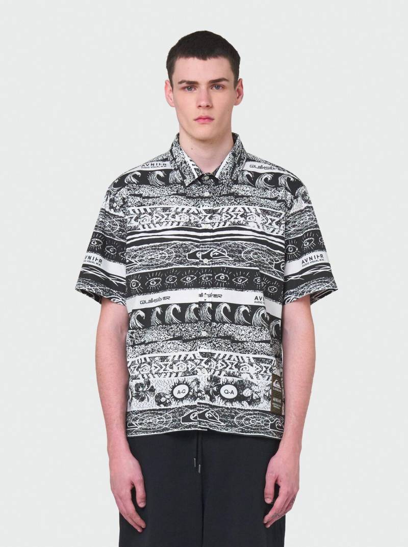 Quiksilver Kurzarmhemd »AVNIER Cut White Noise« von Quiksilver