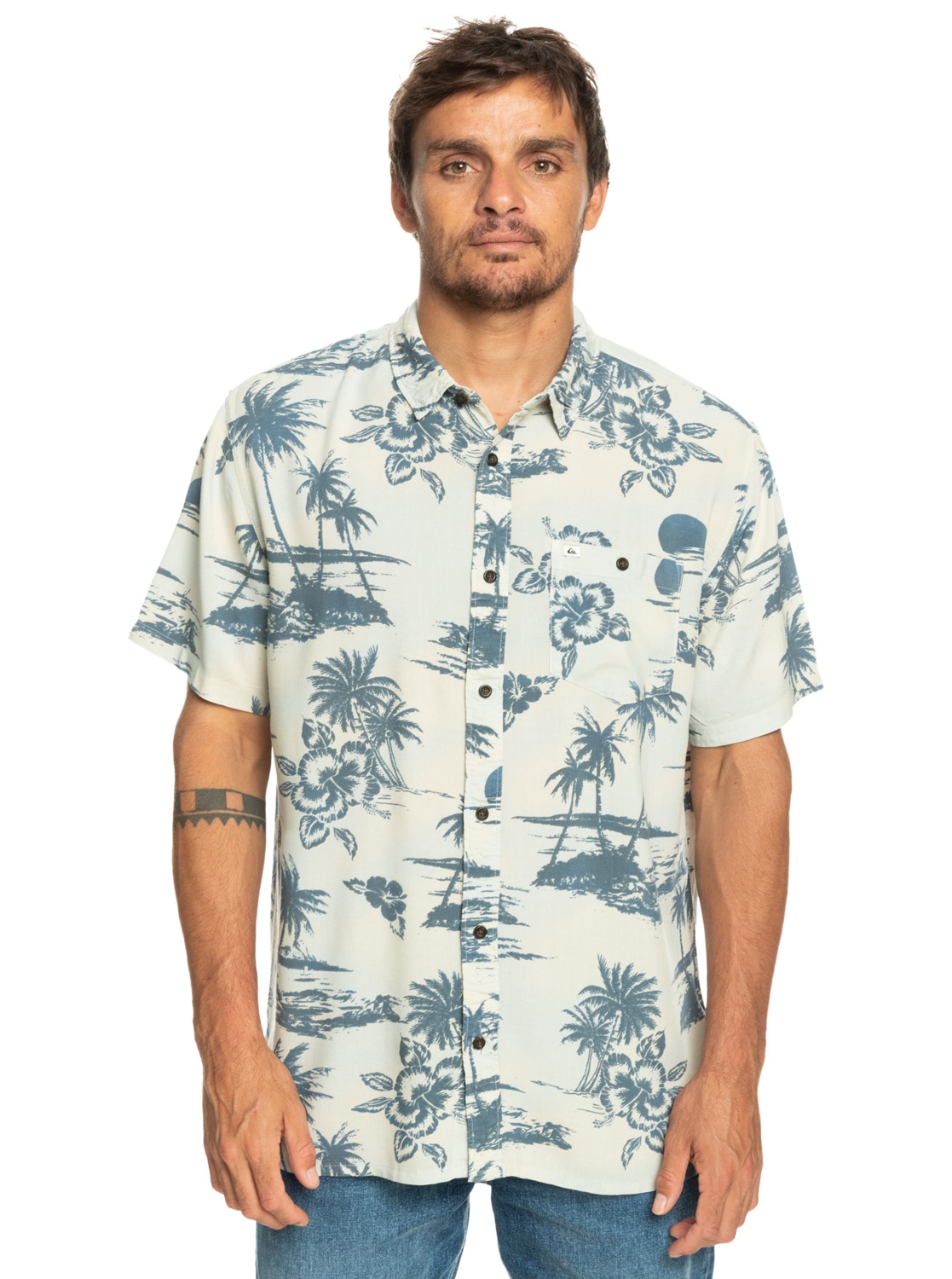 Quiksilver Kurzarmhemd »Airflow Viscose« von Quiksilver