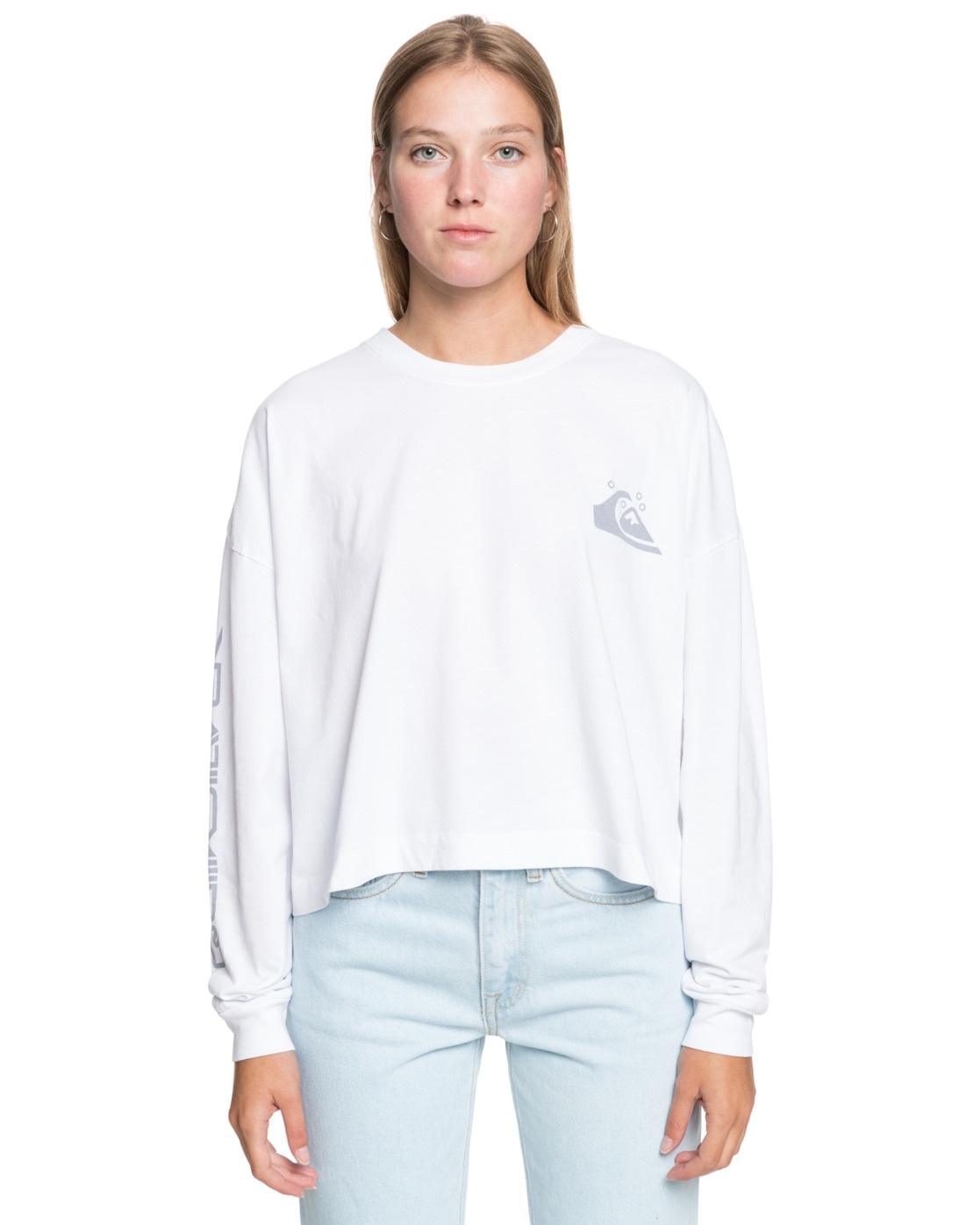 Quiksilver Langarmshirt »Quiksilver Womens Oversized Crop« von Quiksilver