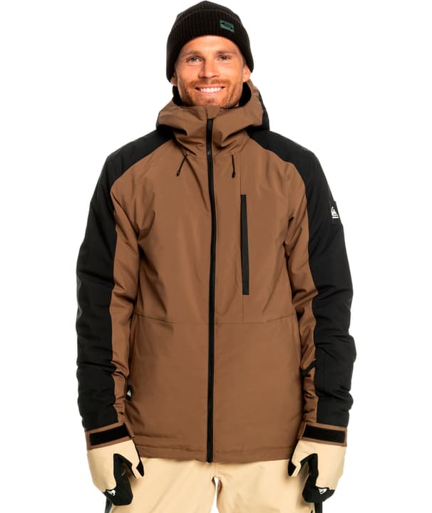 Quiksilver Mission Block JK Skijacke braun von Quiksilver