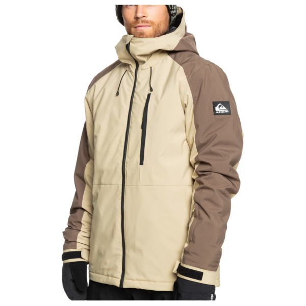 Quiksilver - Mission Block - Skijacke Gr L;M beige;grau von Quiksilver