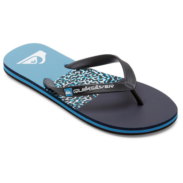 Quiksilver - Molokai Stripe - Sandalen Gr 42 blau von Quiksilver