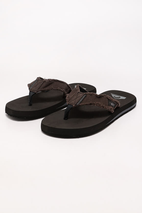 Quiksilver Monkey Abyss Flip Flops | Brown + Black | Herren  | EU45 von Quiksilver