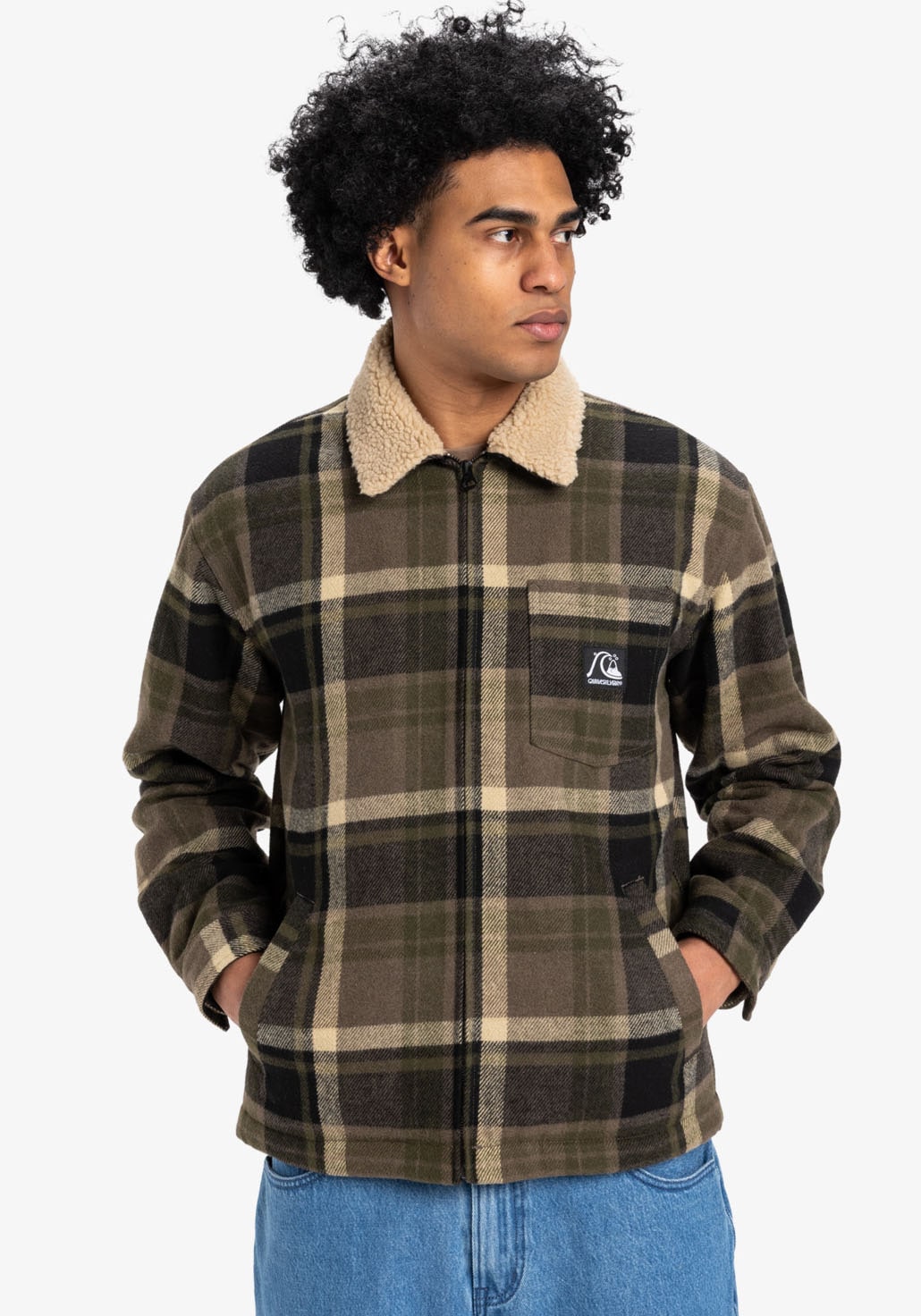 Quiksilver Kurzjacke »DNA SHERPA HARRINGTON JACKET« Quiksilver Kurzjacke »DNA SHERPA HARRINGTON JACKET« von Quiksilver