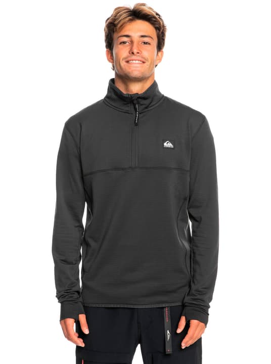 Quiksilver Steep Point HZ Fleece Fleecepullover anthrazit von Quiksilver