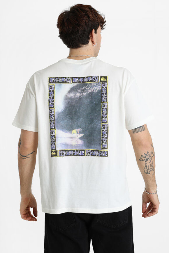 Quiksilver Sunrise Bowl T-Shirt | Snow White | Herren  | S von Quiksilver