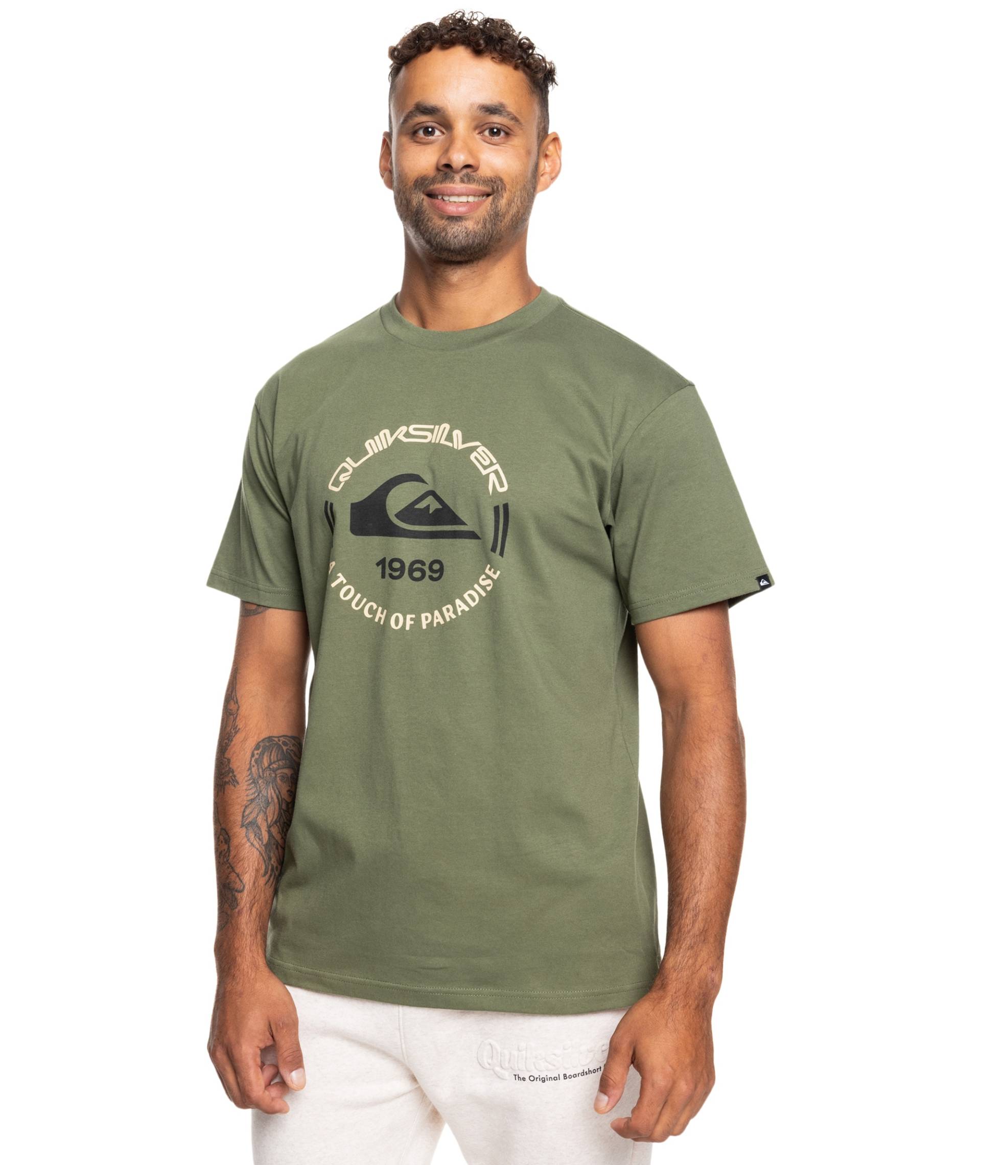 Quiksilver T-Shirt »CIRCLE LOGO SHORT SLEEVE« Quiksilver T-Shirt »CIRCLE LOGO SHORT SLEEVE« von Quiksilver