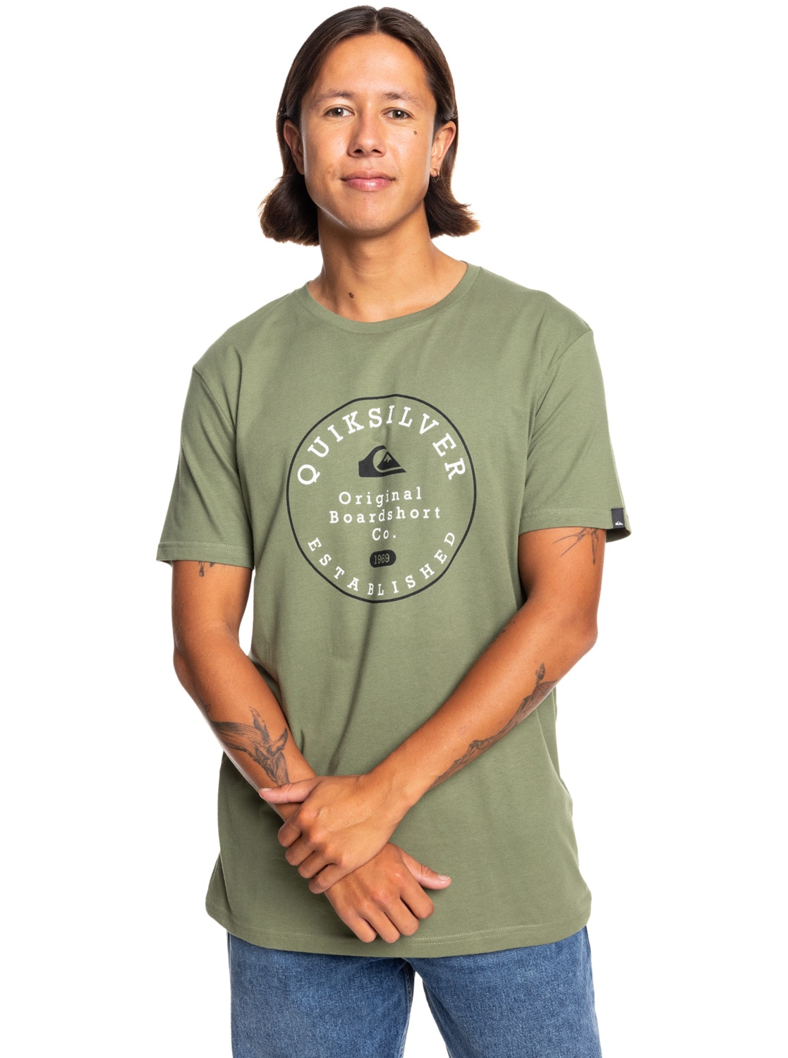 Quiksilver T-Shirt »Circle Trim« Quiksilver T-Shirt »Circle Trim« von Quiksilver