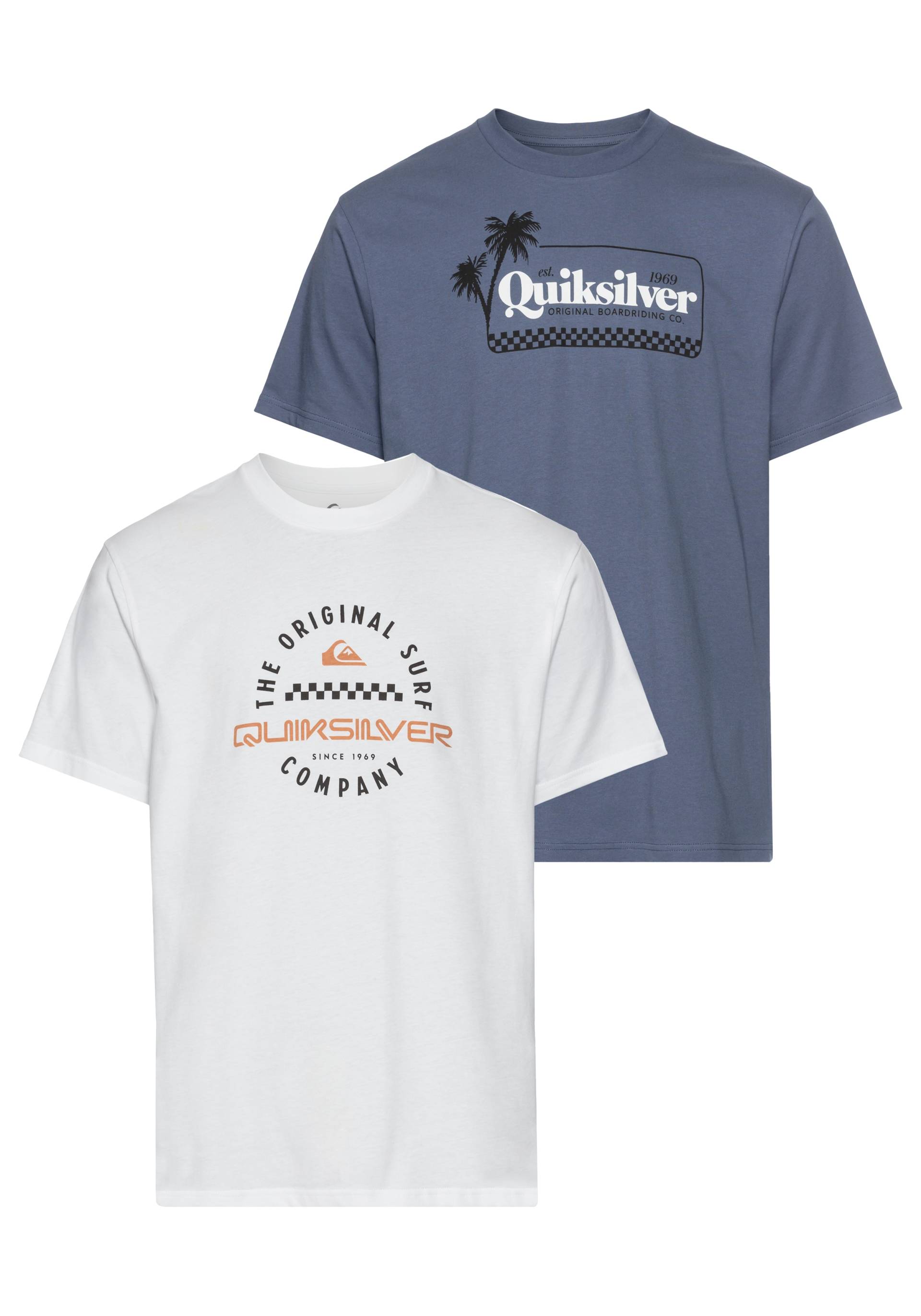 Quiksilver T-Shirt »POST IT ROKELIA SHORT SLEEVE PACK YM«, Doppelpack T-Shirt mit Print Quiksilver T-Shirt »POST IT ROKELIA SHORT SLEEVE PACK YM«, Doppelpack T-Shirt mit Print von Quiksilver