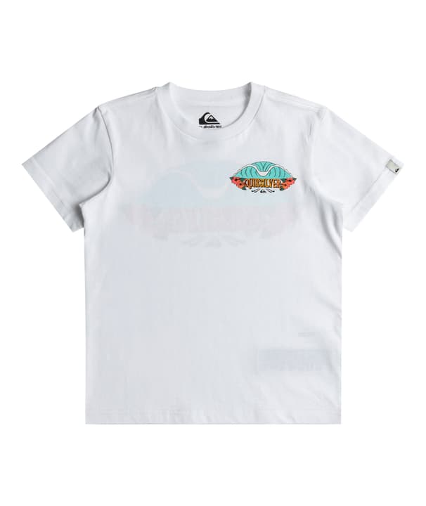 Quiksilver Tropical Fade T-Shirt weiss Quiksilver Tropical Fade T-Shirt weiss von Quiksilver