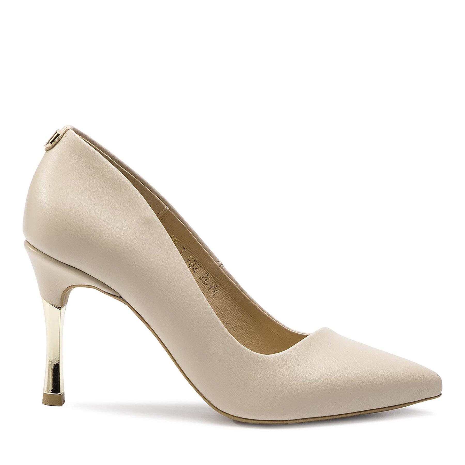 High Heels R.Polański 0982 Beige von R.Polański