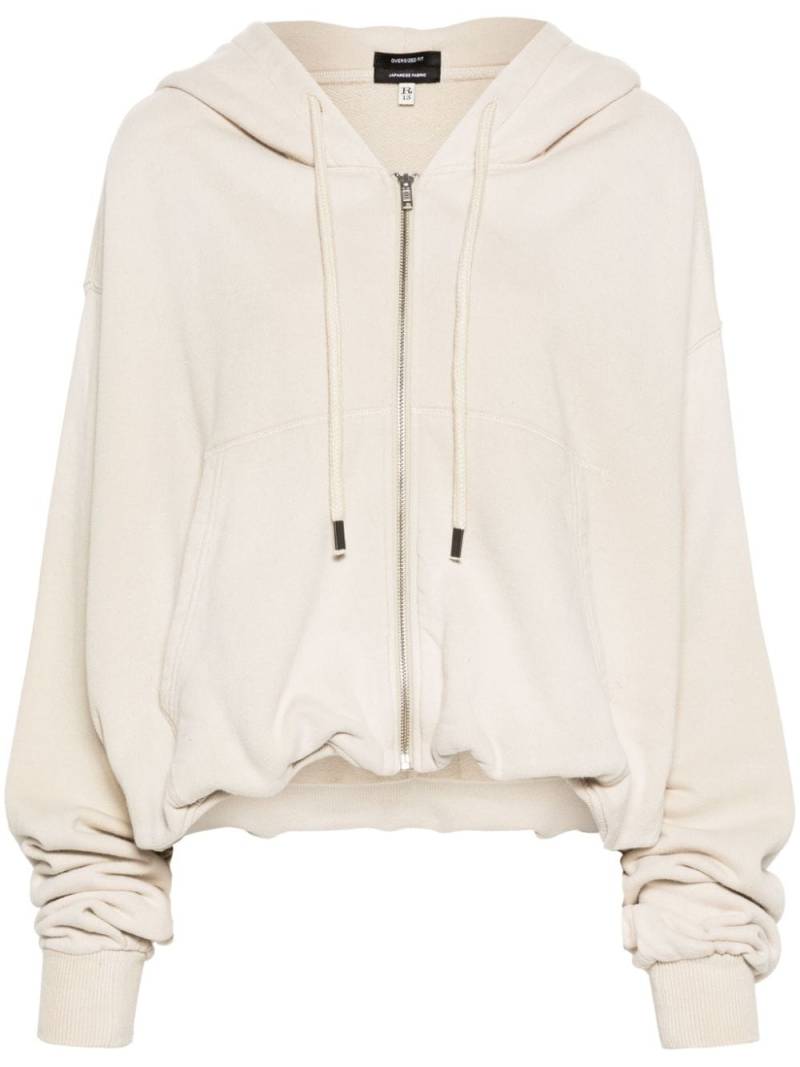 R13 Ballon zip-up hoodie - Neutrals von R13