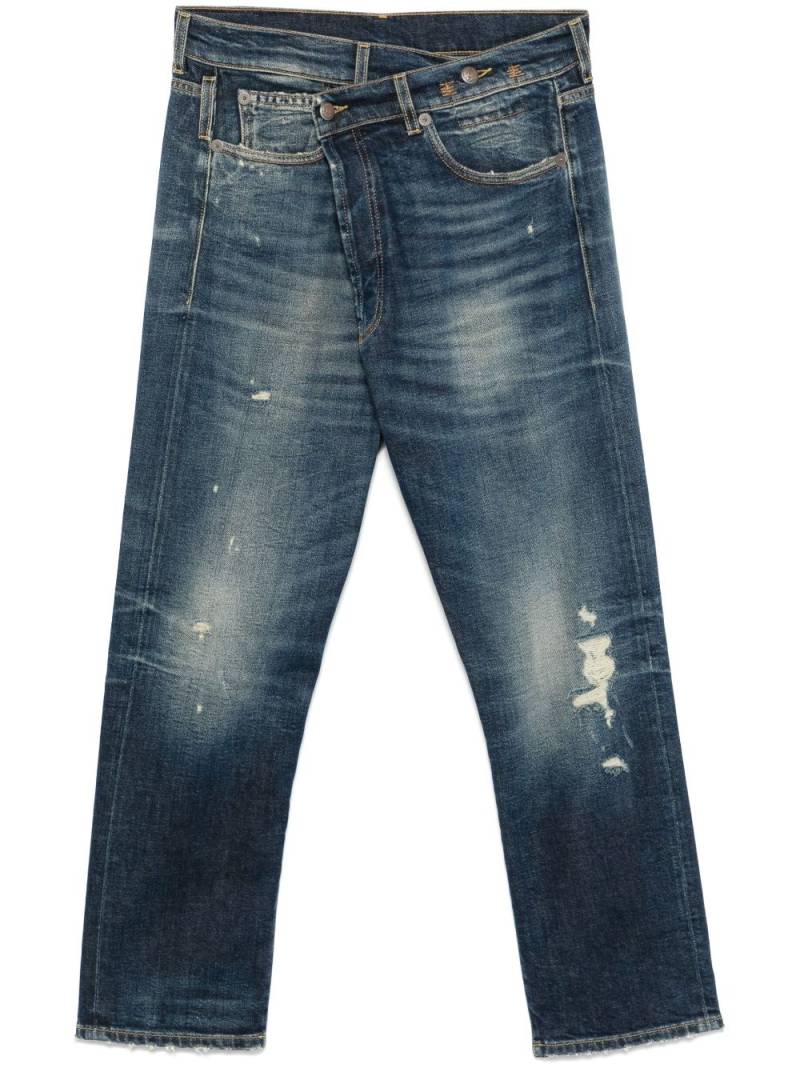 R13 Crossover jeans - Blue von R13