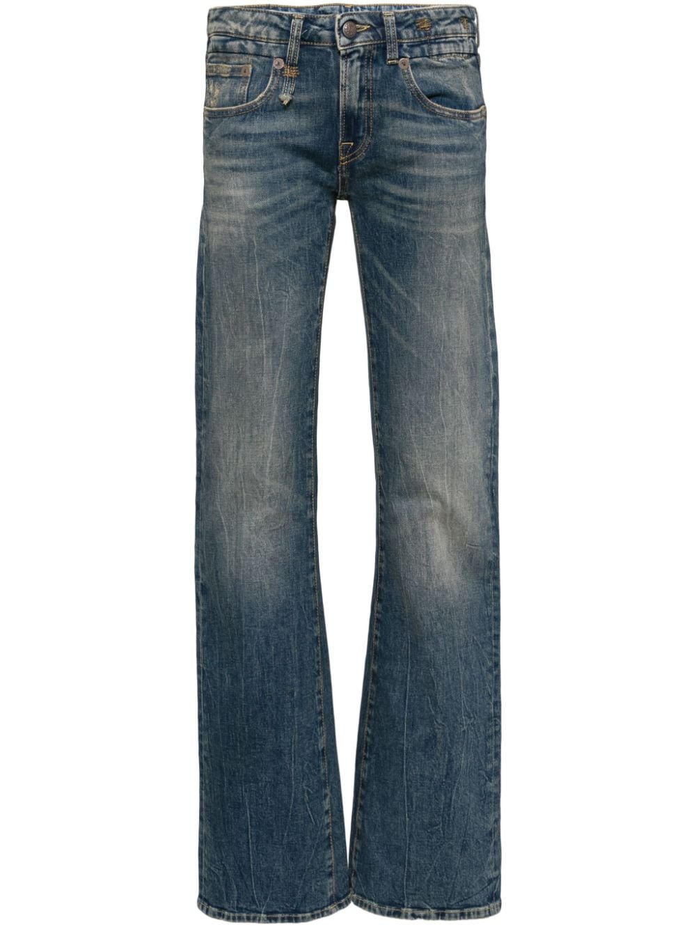 R13 Boy flared jeans - Blue von R13