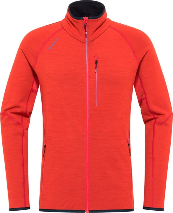 Radys R4 Merino Fleece Jacket Men Fleecejacke rot von RADYS