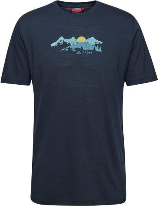 Radys R5 light Merino T T-Shirt dunkelblau von RADYS