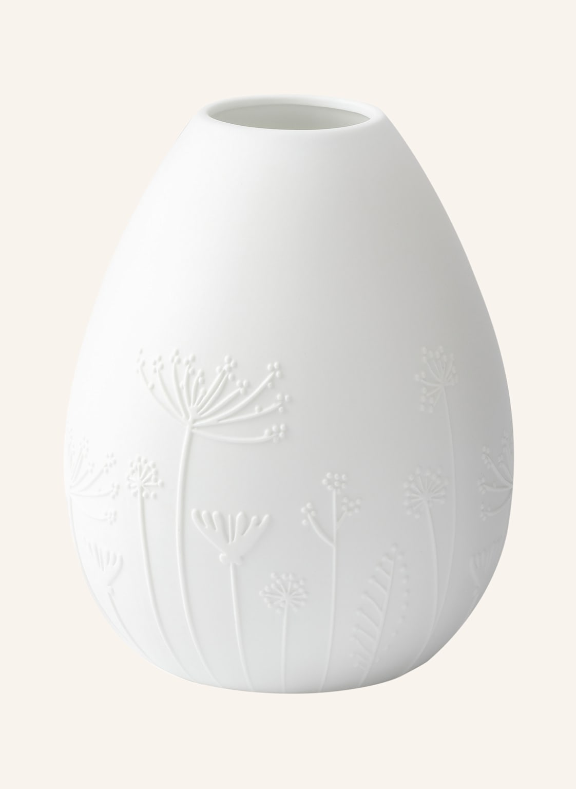 Räder Vase Floral weiss von RÄDER