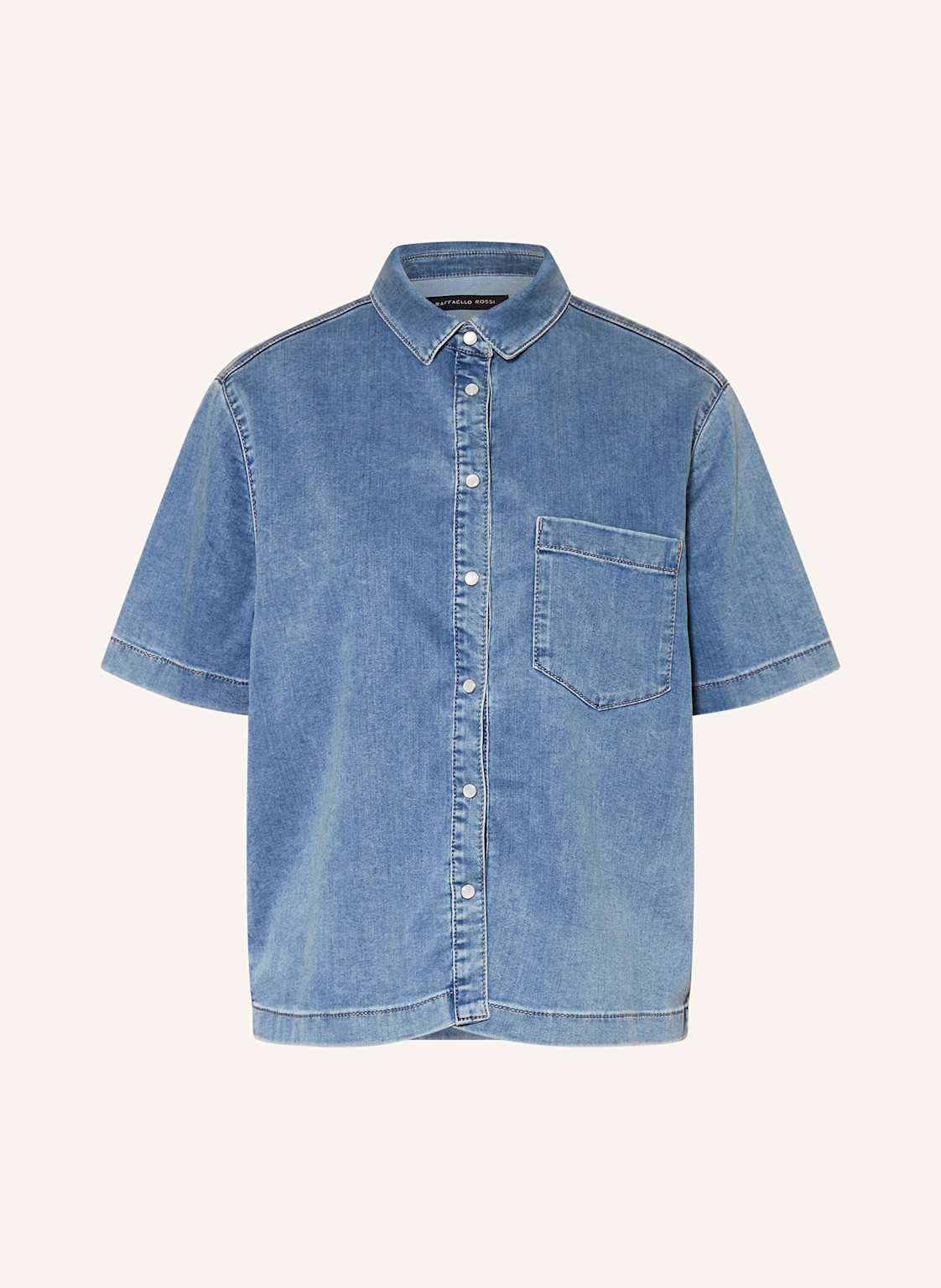 Raffaello Rossi Jeansbluse Giuliette blau von RAFFAELLO ROSSI