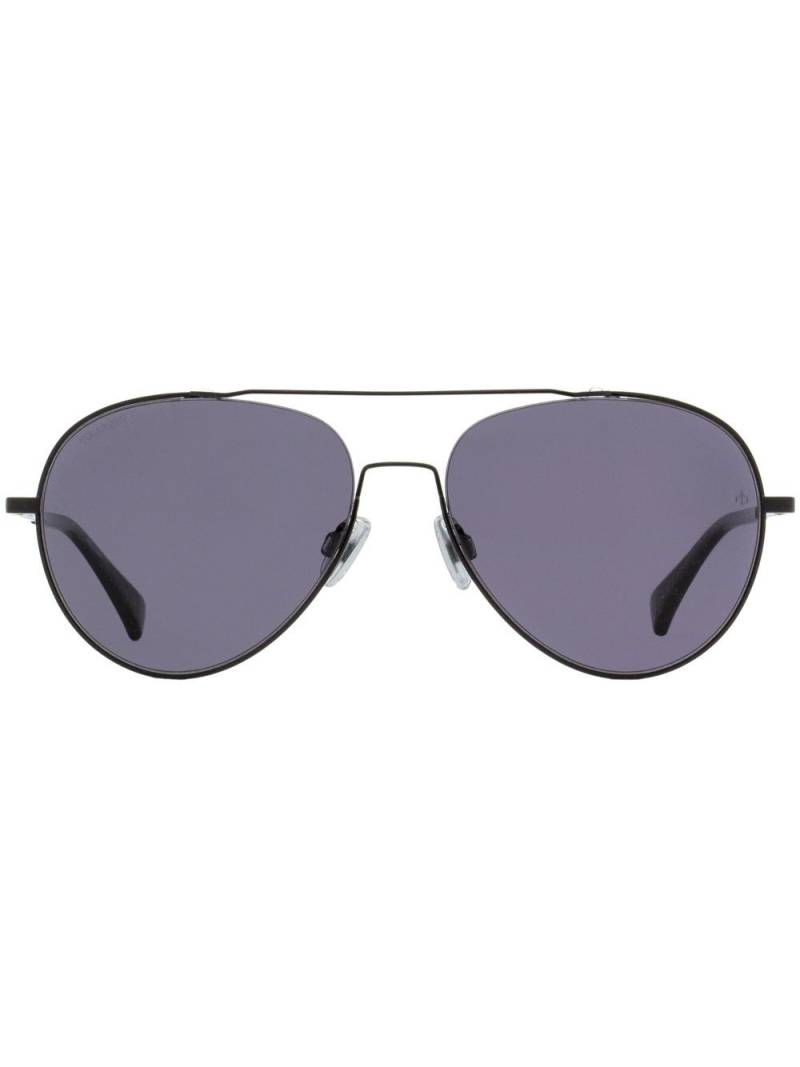 RAG & BONE EYEWEAR tinted pilot-frame sunglasses - Black von RAG & BONE EYEWEAR