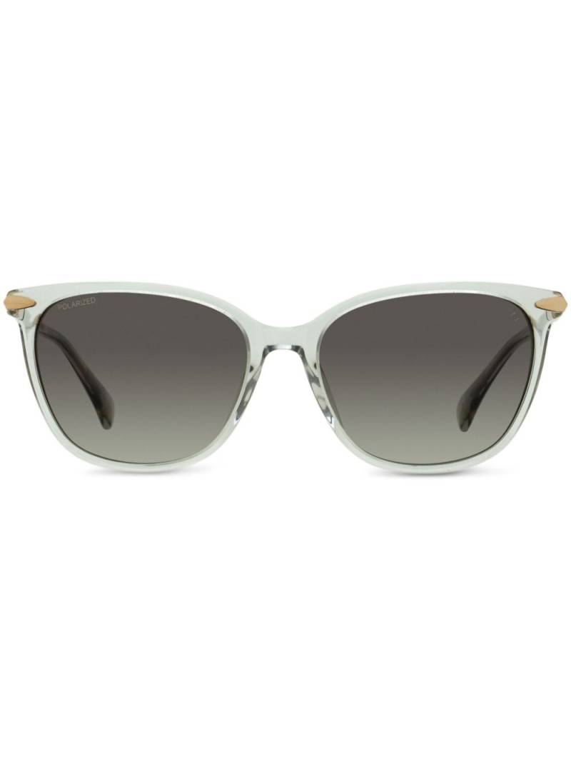 RAG & BONE EYEWEAR transparent rectangle-frame sunglasses - Grey von RAG & BONE EYEWEAR