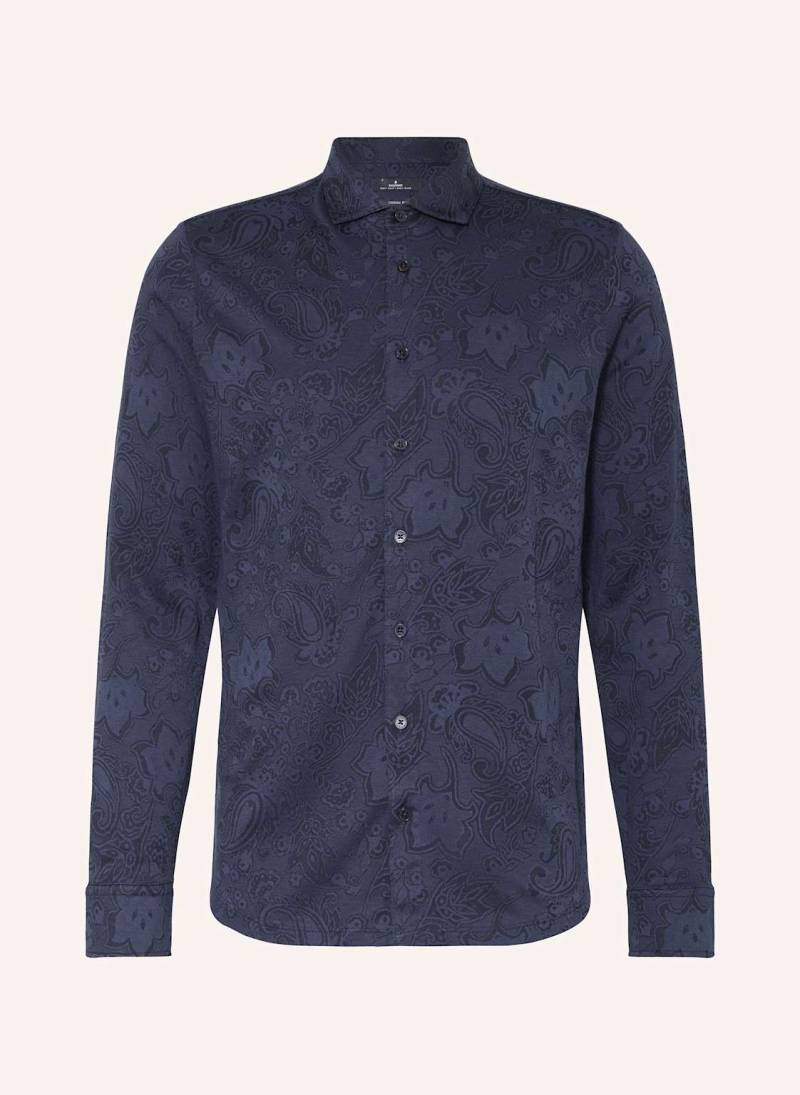 Ragman Hemd Modern Fit blau von RAGMAN