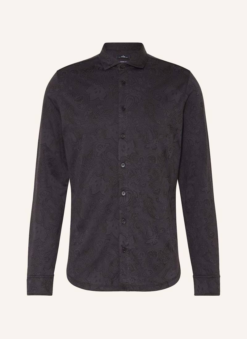 Ragman Hemd Modern Fit schwarz von RAGMAN