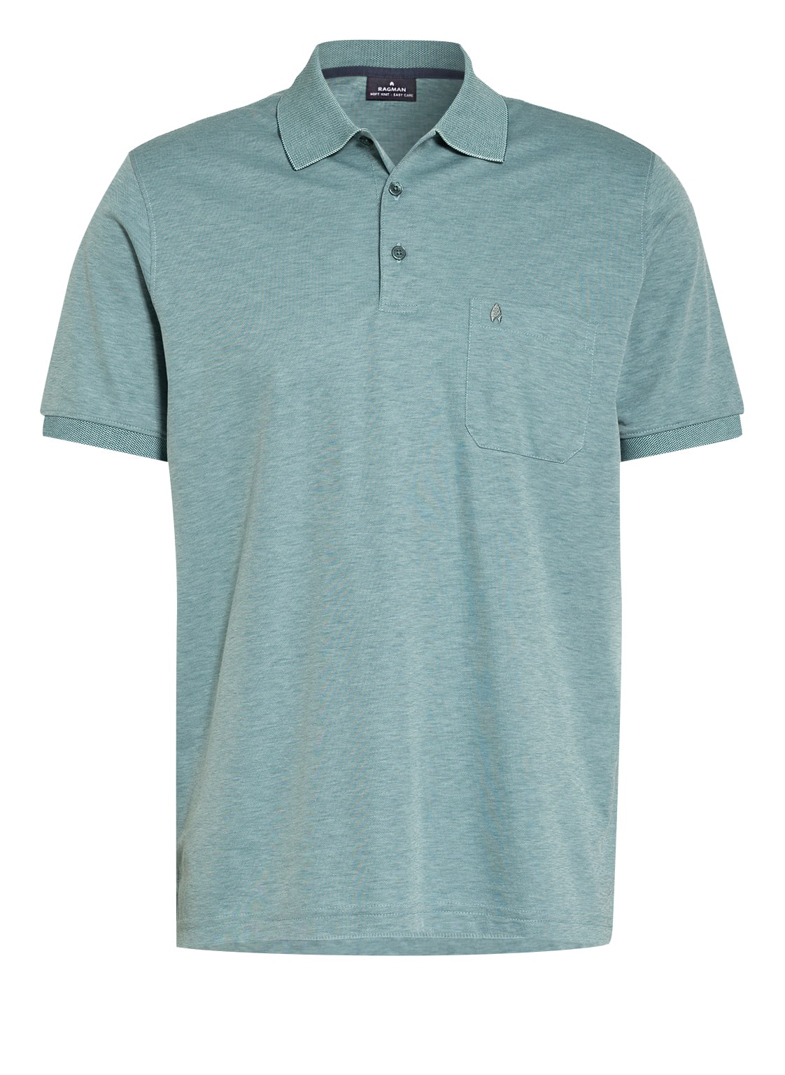 Ragman Piqué-Poloshirt gruen Ragman Piqué-Poloshirt gruen von RAGMAN