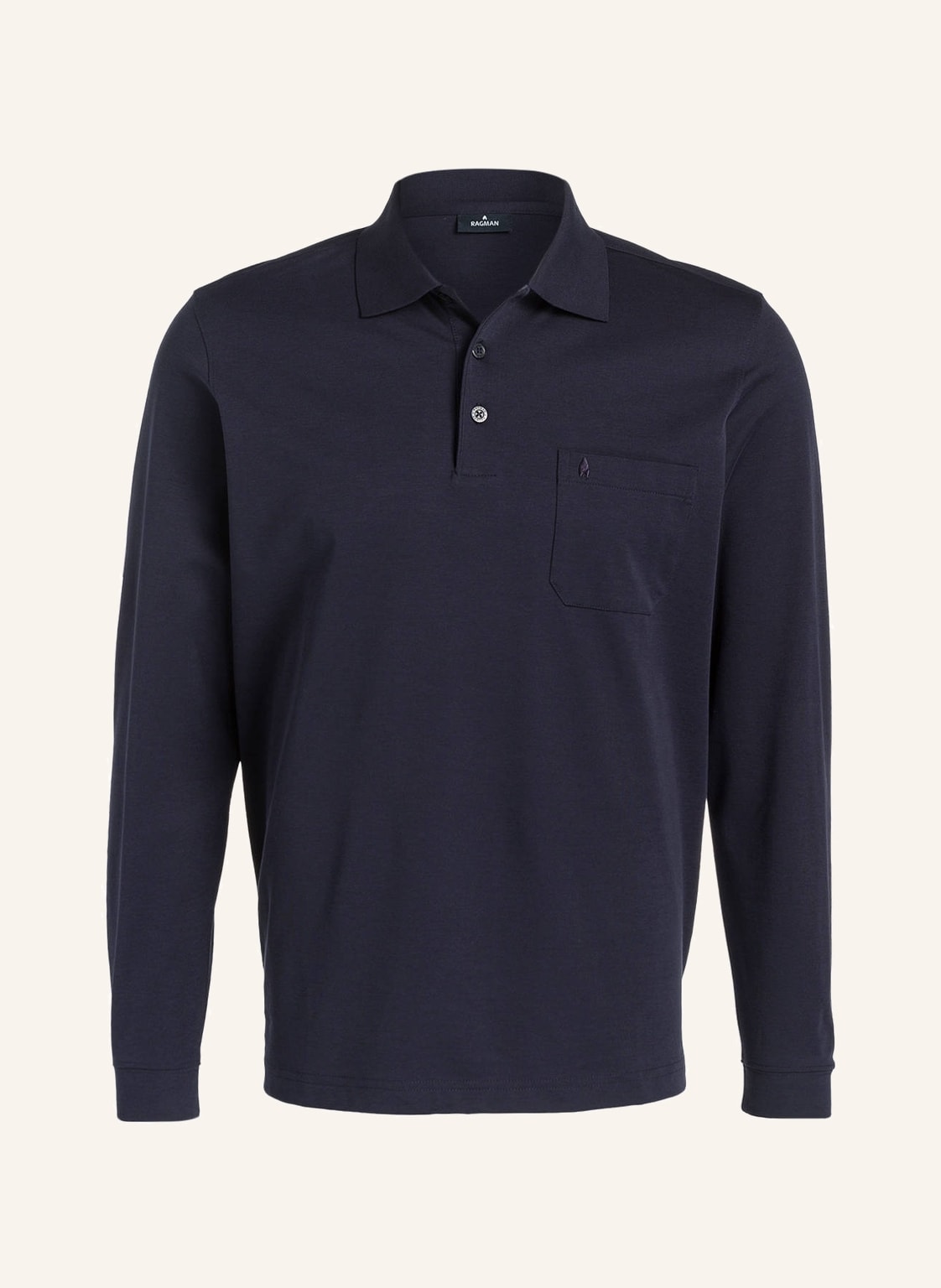 Ragman Poloshirt blau Ragman Poloshirt blau von RAGMAN