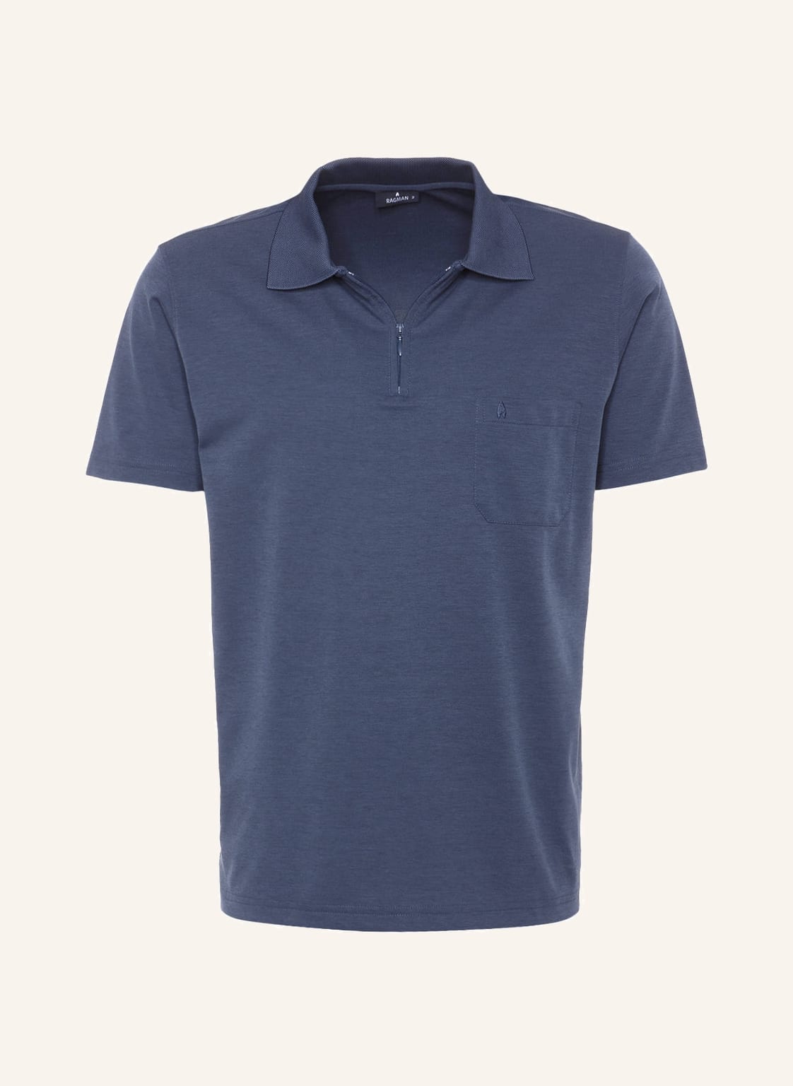 Ragman Poloshirt blau Ragman Poloshirt blau von RAGMAN