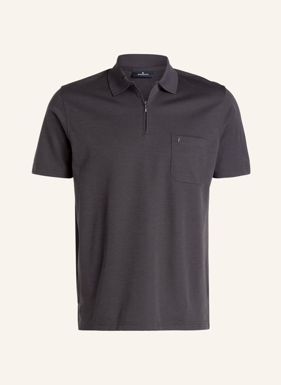Ragman Poloshirt grau Ragman Poloshirt grau von RAGMAN