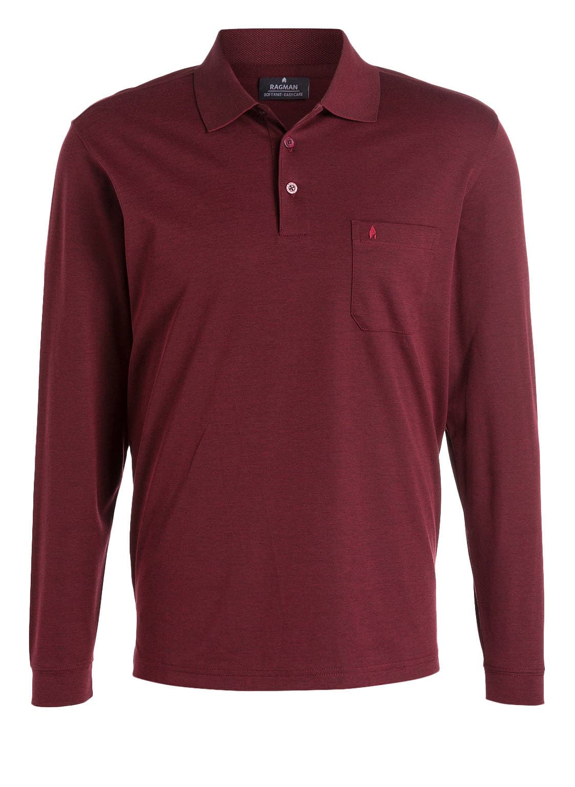 Ragman Poloshirt rot Ragman Poloshirt rot von RAGMAN