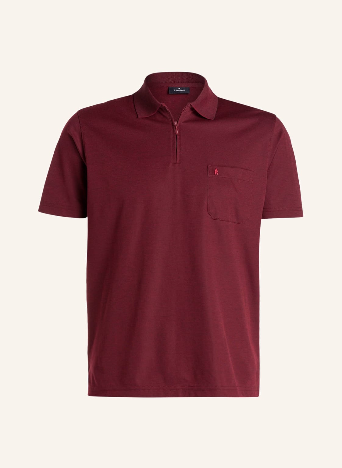 Ragman Poloshirt rot Ragman Poloshirt rot von RAGMAN