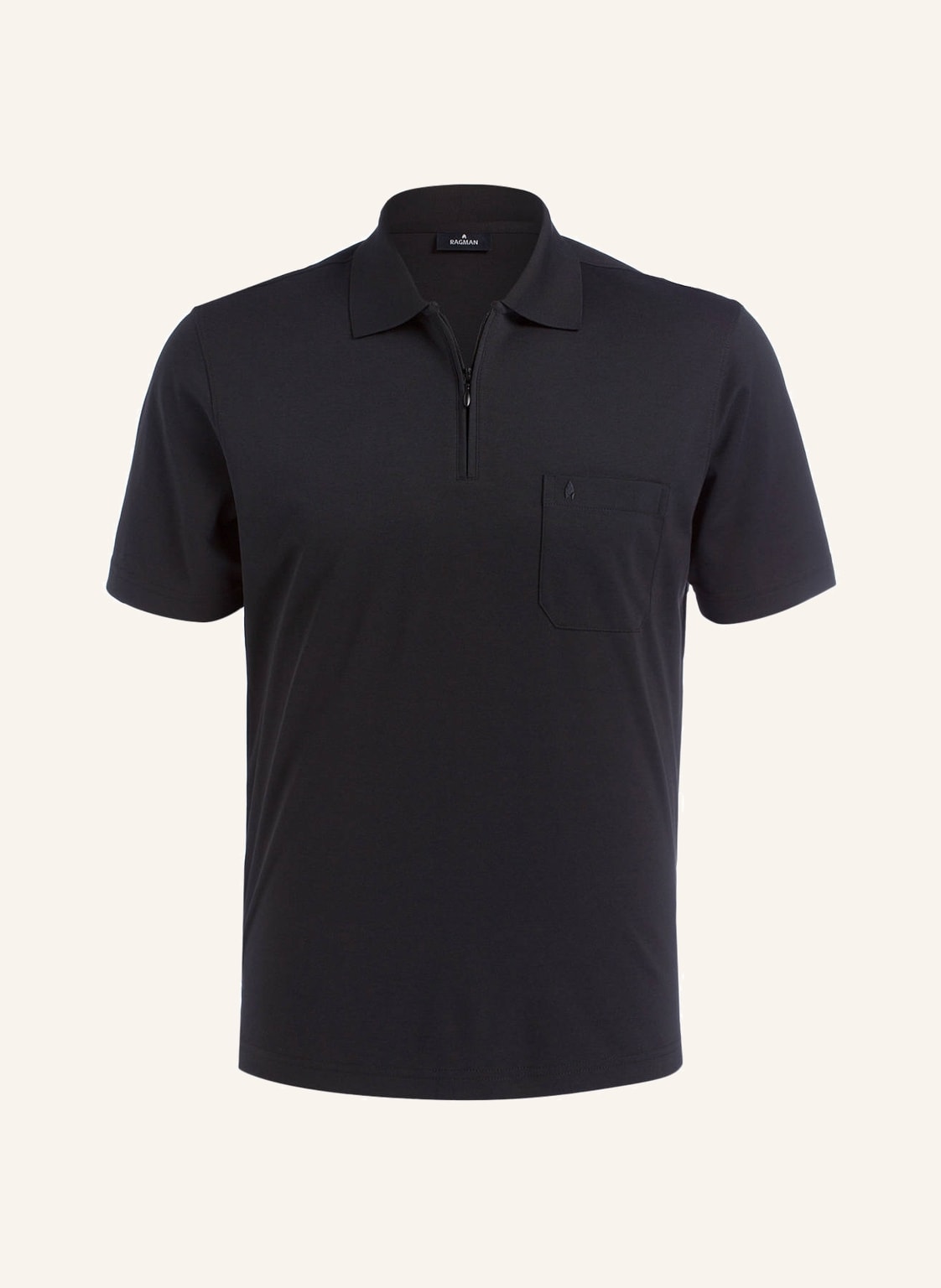 Ragman Poloshirt schwarz Ragman Poloshirt schwarz von RAGMAN