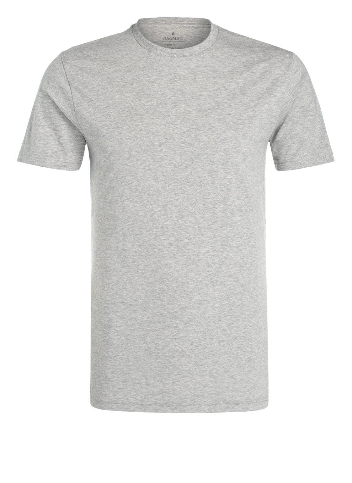Ragman T-Shirt Regular Fit grau Ragman T-Shirt Regular Fit grau von RAGMAN