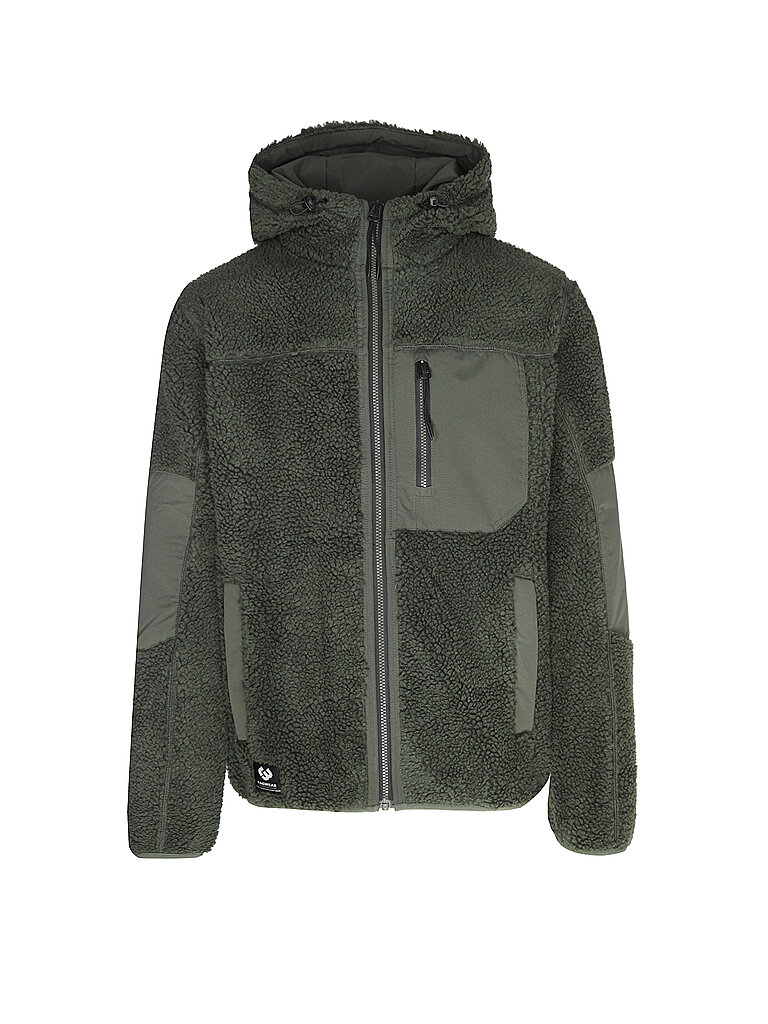 RAGWEAR Fleecejacke CHILLE dunkelgrün | L RAGWEAR Fleecejacke CHILLE dunkelgrün | L von RAGWEAR