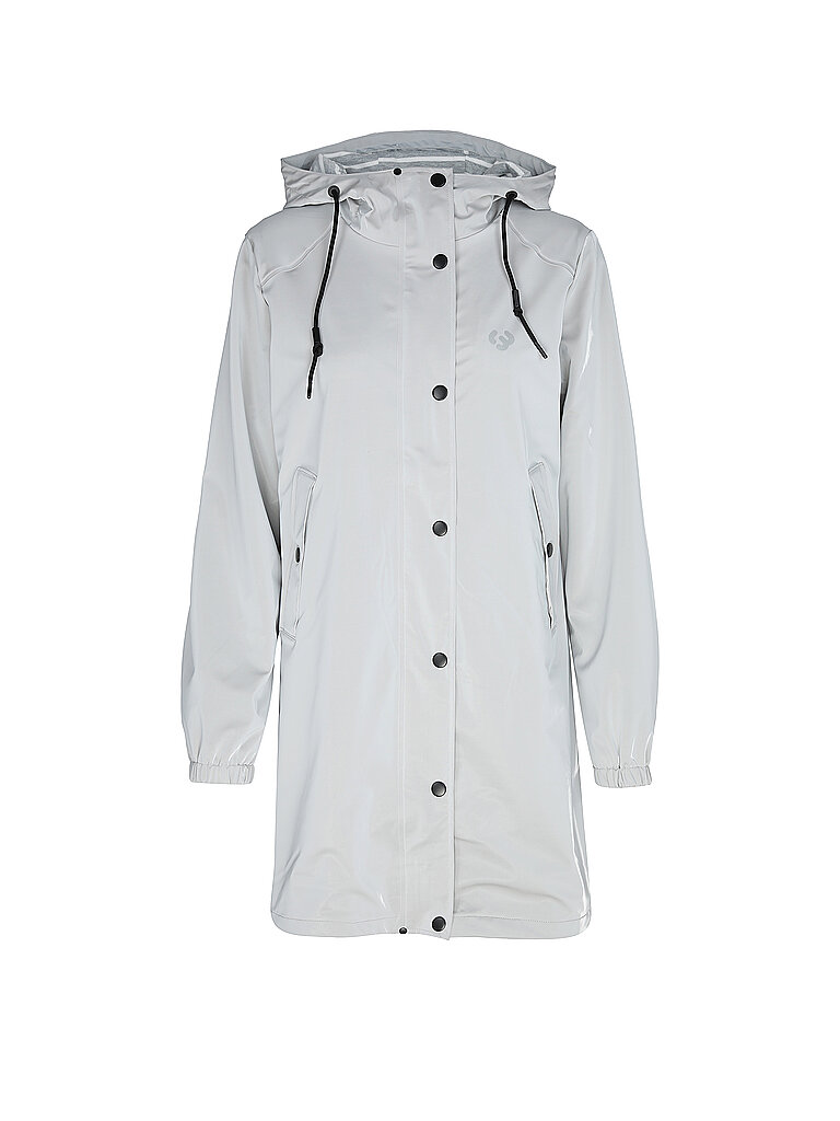 RAGWEAR Regenjacke HUSTY RAINY hellgrau | L von RAGWEAR